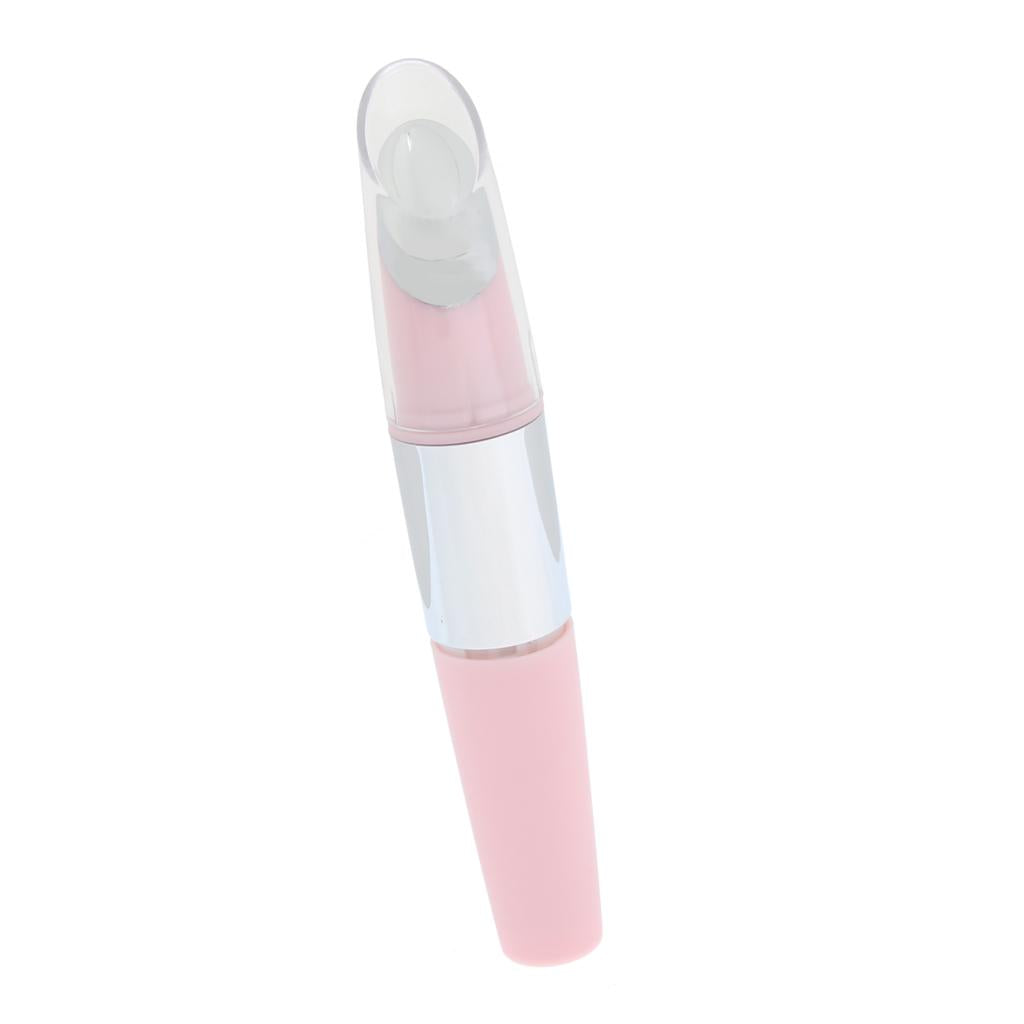 Electric Sonic Vibration Facial Massage Heated Eye Wand Device Pink