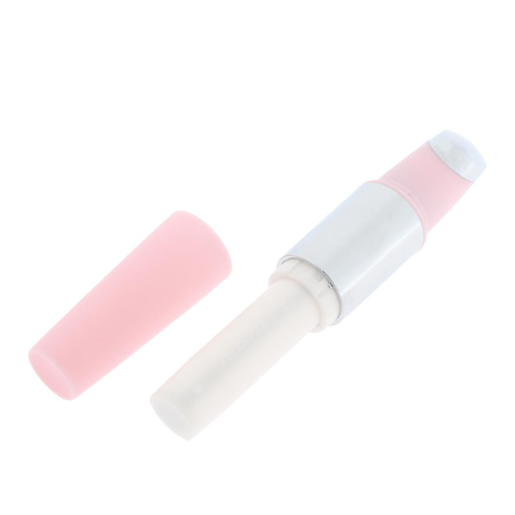 Electric Sonic Vibration Facial Massage Heated Eye Wand Device Pink