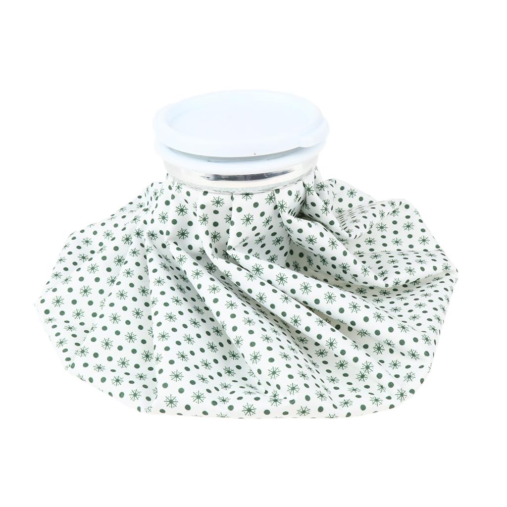 2 Pieces Hot Cold Reusable Ice Pack Bag Ice Cap Head Leg Injuries 6 inch