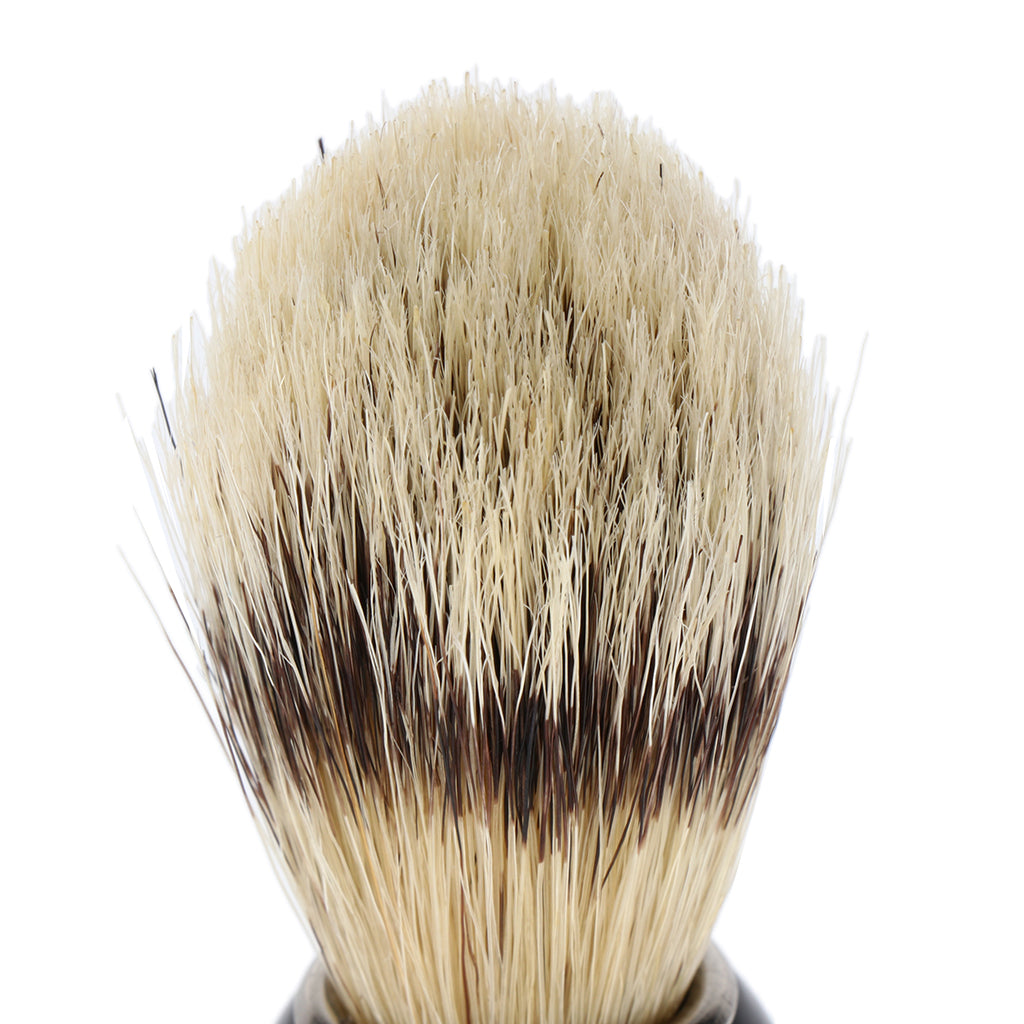 Dense Bristle Wooden Handle Shaving Brush Grooming Tool for Men Salon Barber