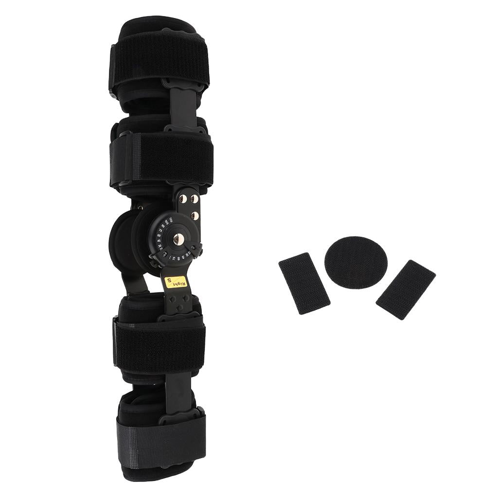 Adjustable Right Leg Knee Support Brace for ACL Ligament Sports Injury S