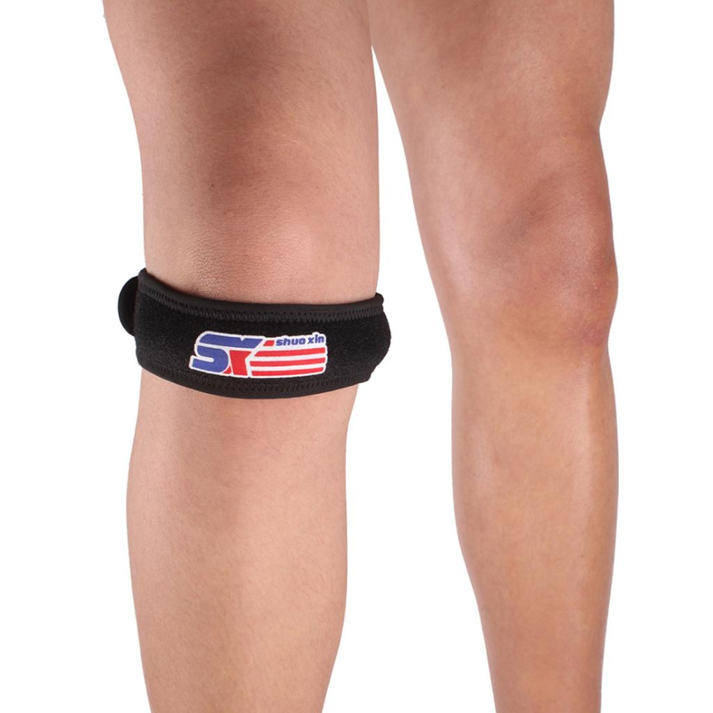 Silicon Sport Patella Tendon Band Brace Knee Support Guard Protector