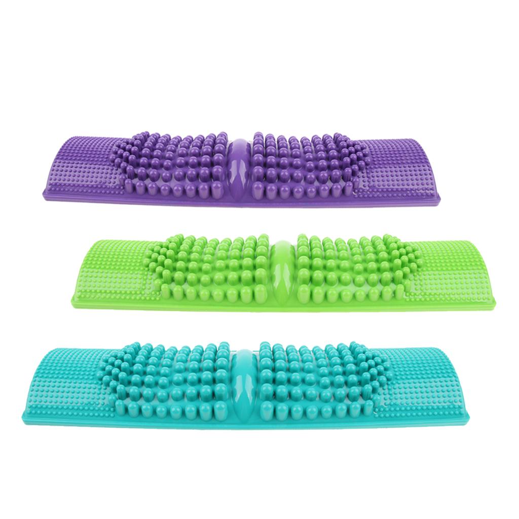 Reflexology Massage Board Tool for Plantar Fasciitis Foot Arch Pain Purple