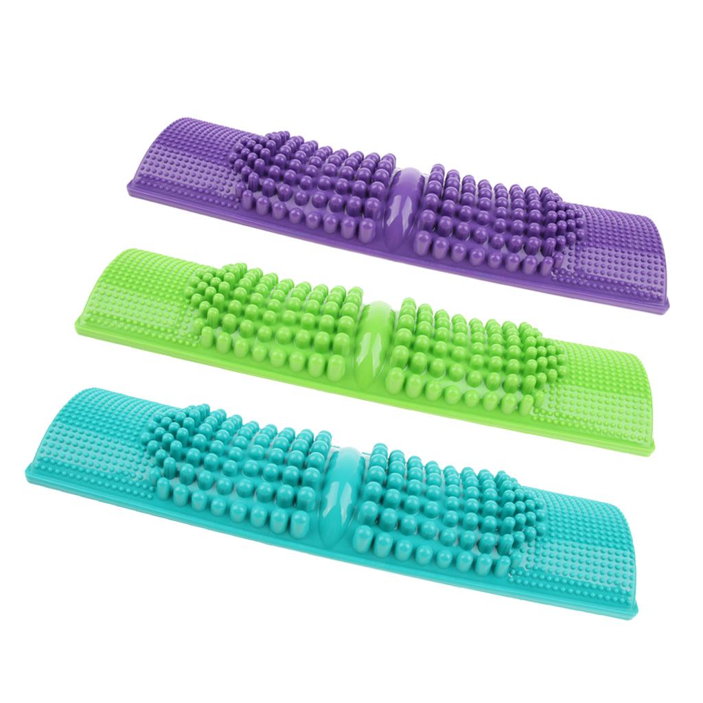 Reflexology Massage Board Tool for Plantar Fasciitis Foot Arch Pain Purple