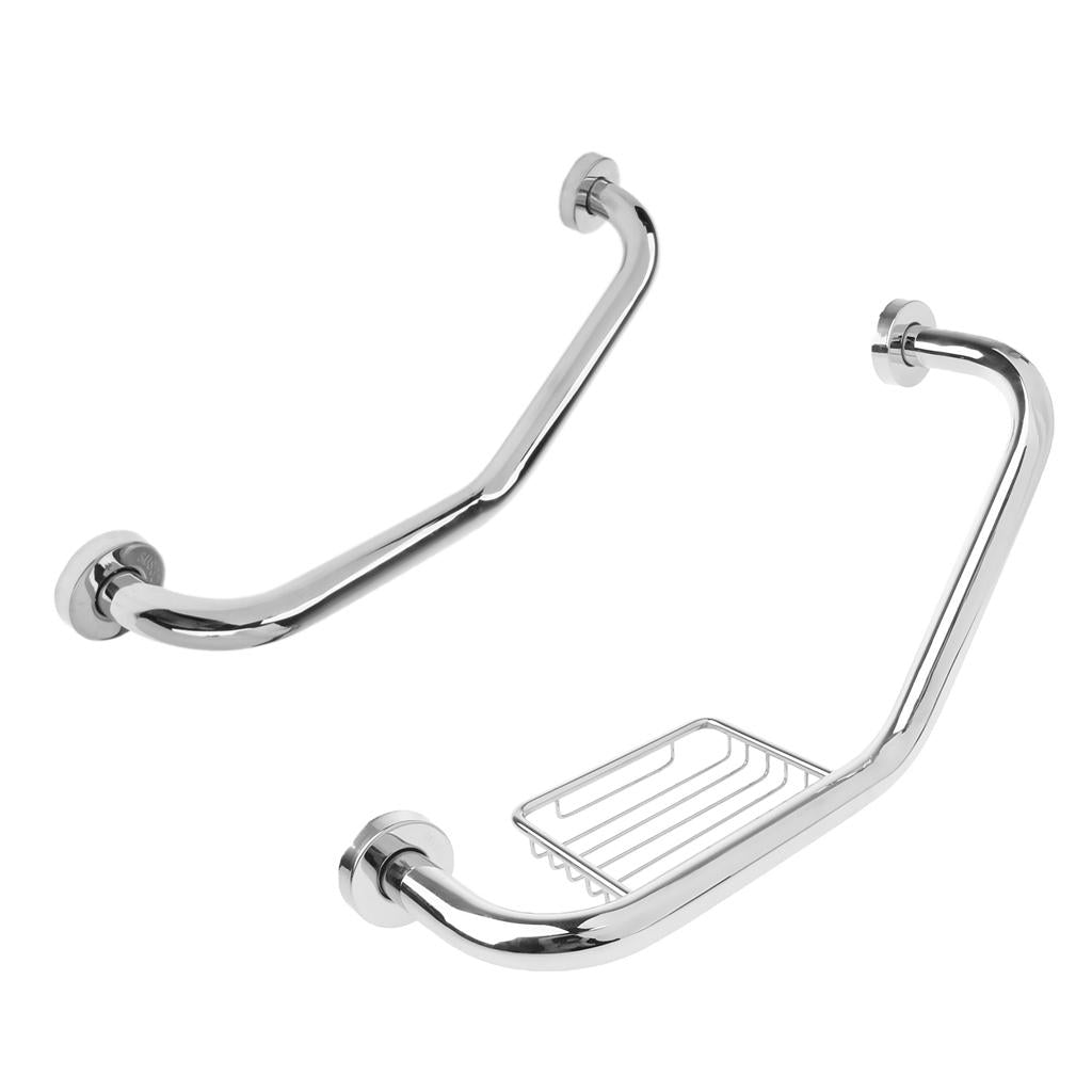 Stainless Steel Bathroom Shower Toilet Bath Grab Bar Safety Grip Handrail