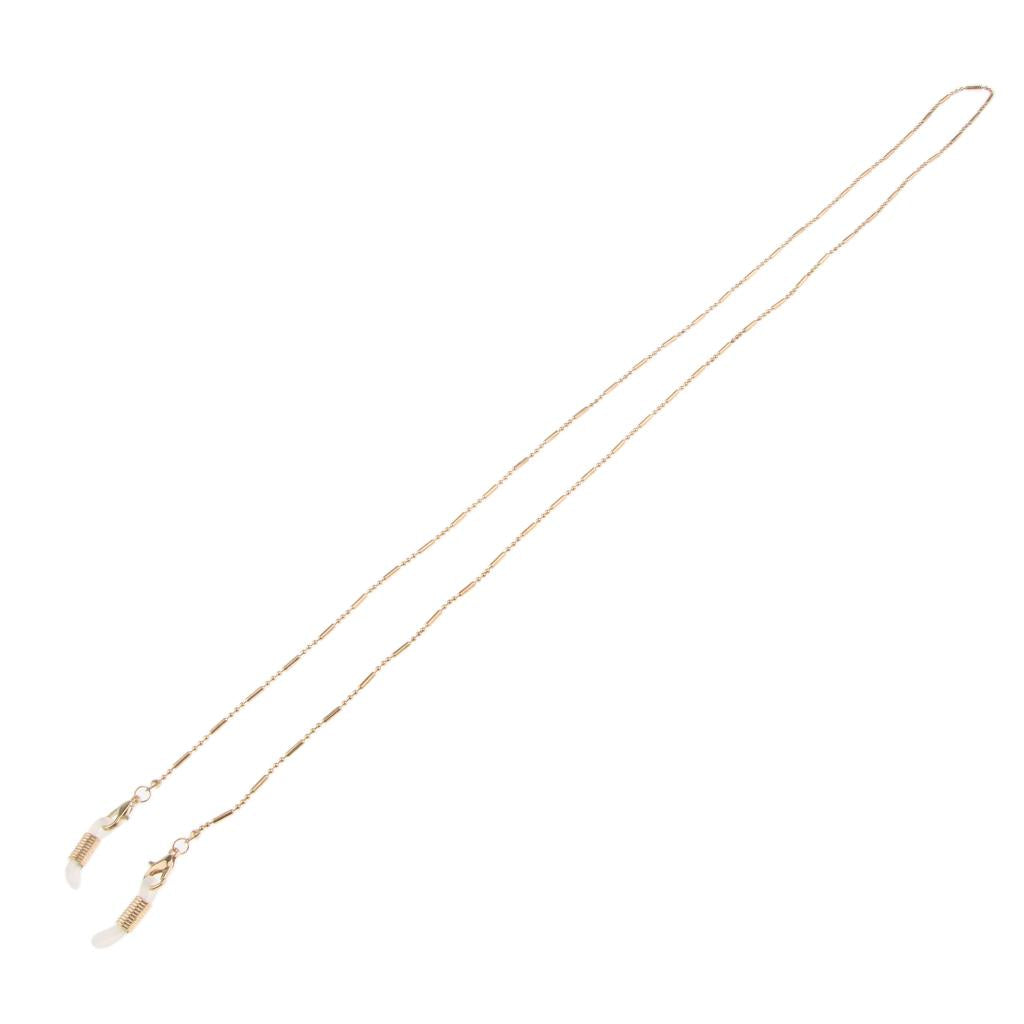 Unisex Metal Anti-Slip Eyeglasses Chain Rope Spectacles Cord Holder Retainer