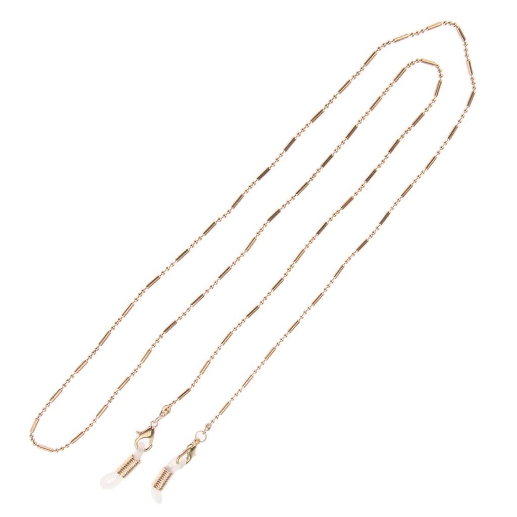 Unisex Metal Anti-Slip Eyeglasses Chain Rope Spectacles Cord Holder Retainer