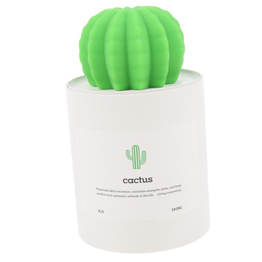 Mini Portable Cool Mist Humidifier Office Air Freshener with USB Cable White