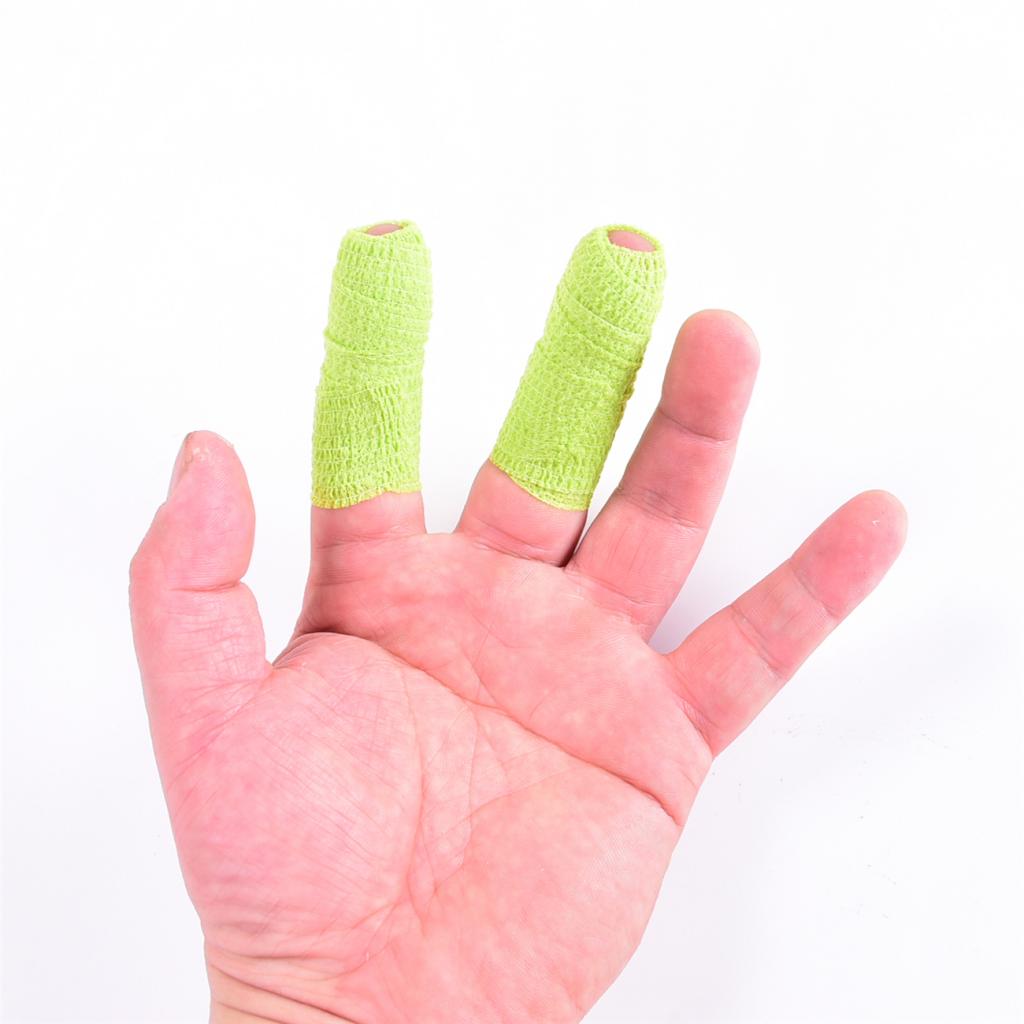 Sports Non Woven Self Adhesive Cohesive Wrap Bandage Tape 4.5m Pink