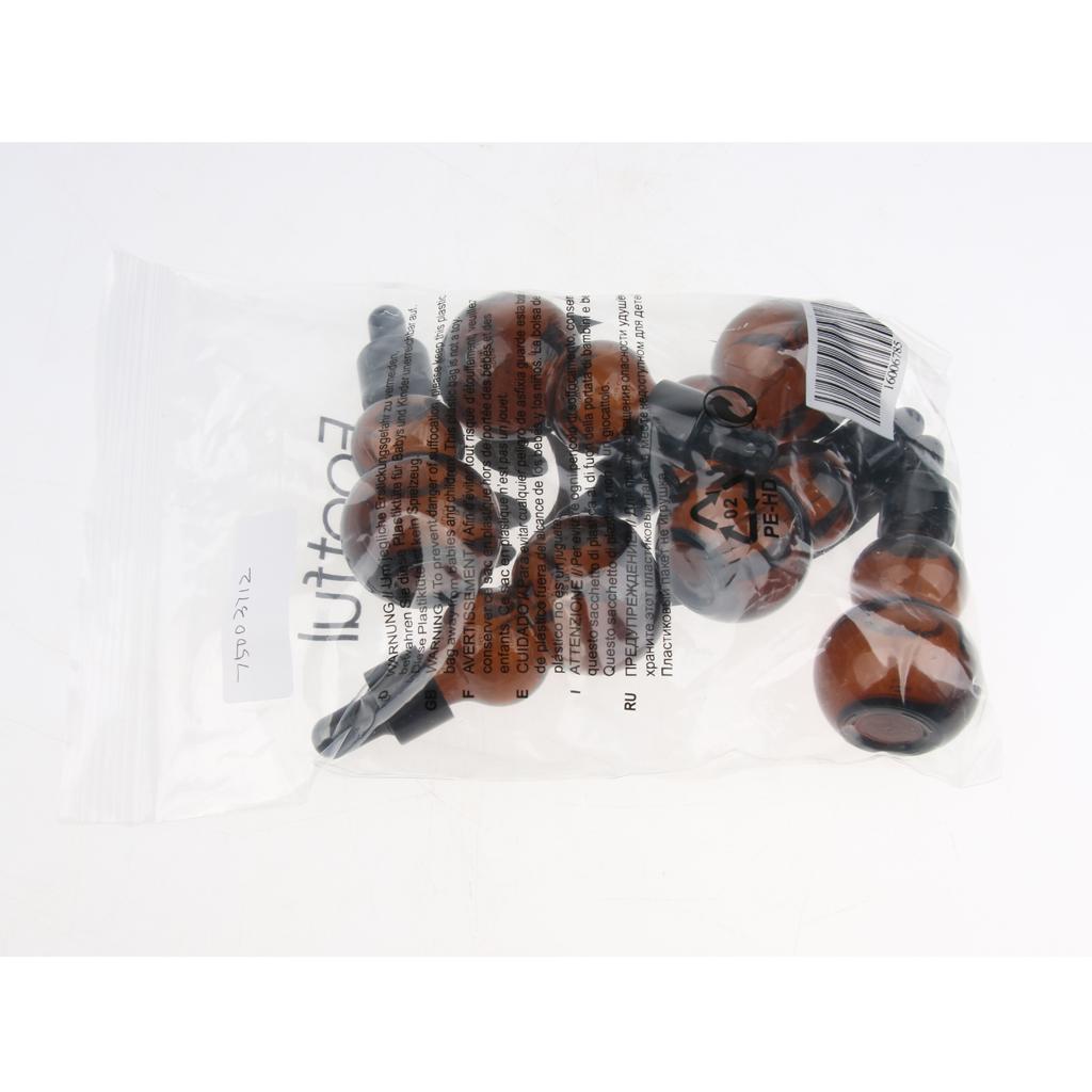 6x Gourd Glass Dropper Bottle Container Jar 30ml