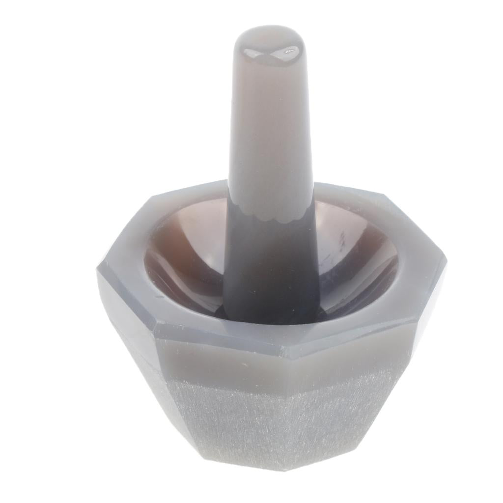 Mortar and Pestle Set Herbs Medicine Pill Crusher for Home or Labs