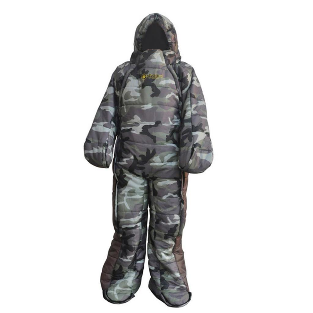 Full Body Wearable Sleeping Bag for Travel Camping Accompany Patient L