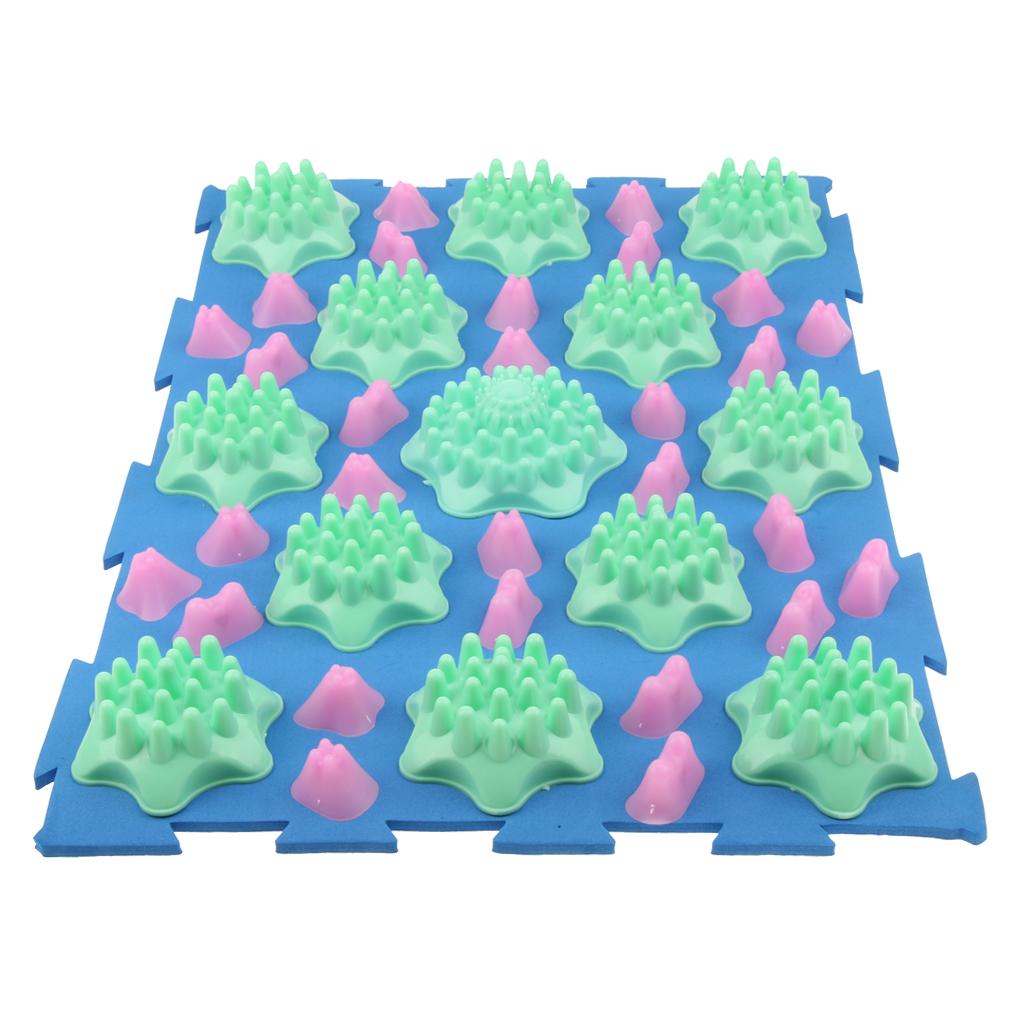 Reflexology Shiatsu Acupuncture Foot Massage Pad Toe Pressure Mat 02