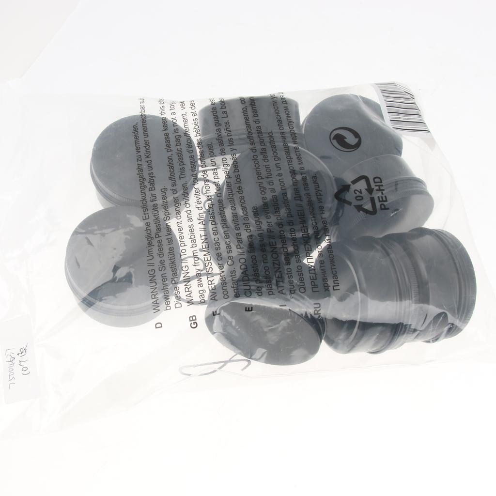 10Pieces Empty Metal Cosmetic Containers Travel Tins Makeup Sample Jars 80g