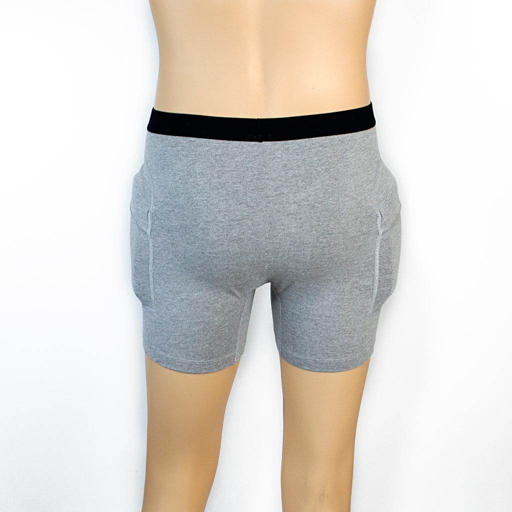 Men's Hip Fractures Protector Pants Support Shield Fall Prevention for Elder