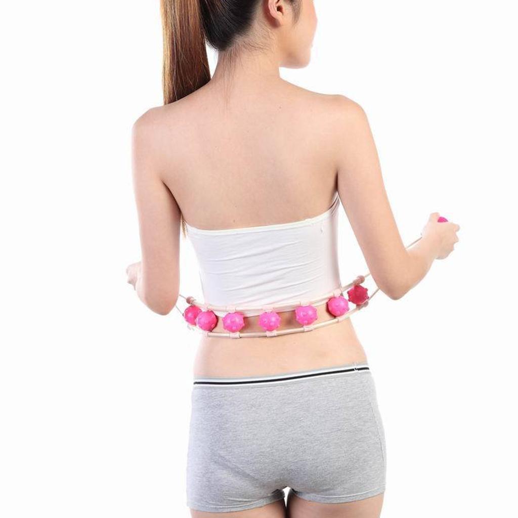 Long Deep Tissue Trigger Point Back Shoulder Massage Roller Massager Tool
