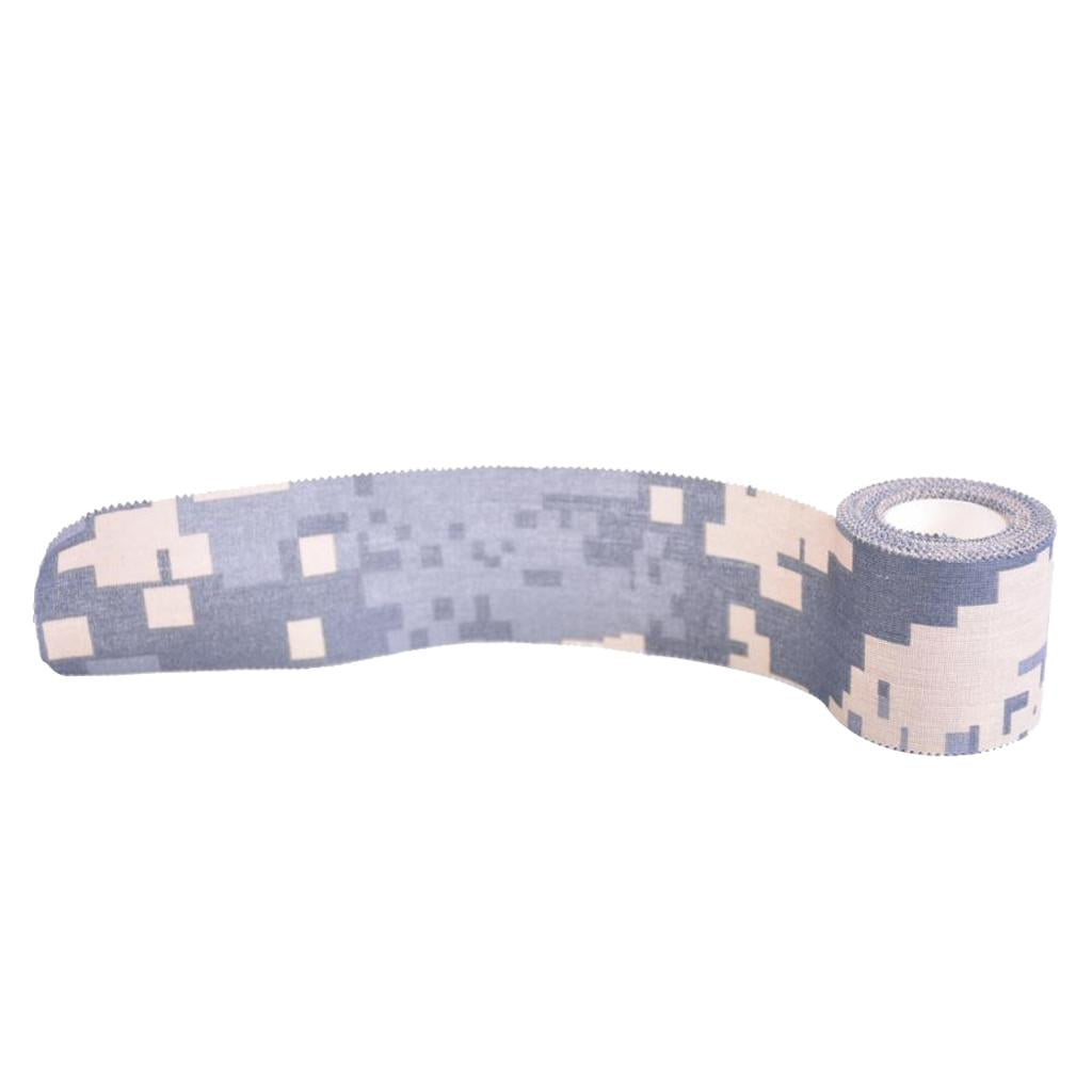Sports Adhesive Tape Athletic Bandage Muscle Tape 5cm ACU Digital Camouflage