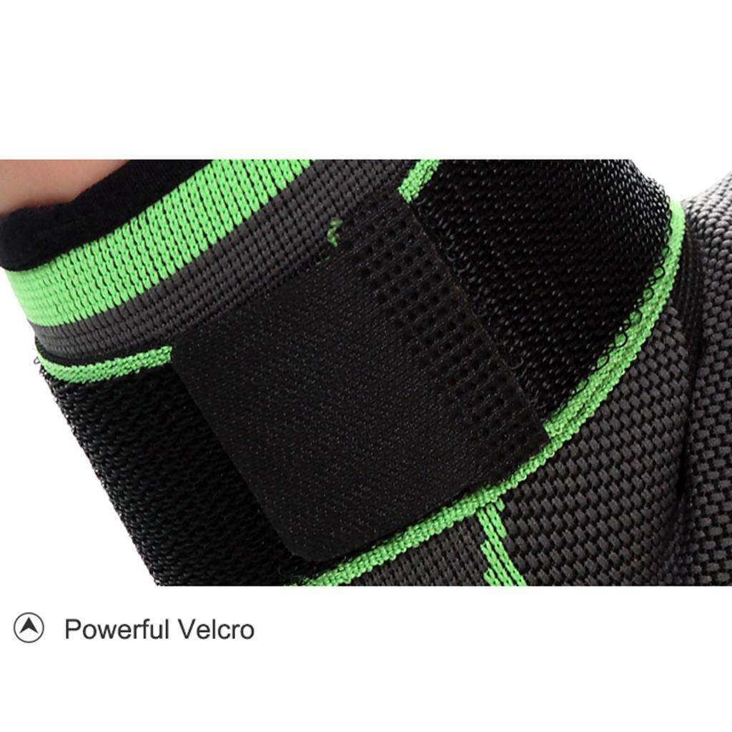 Adjustable Elbow Compression Sleeve Support Brace Arm Guard Protector L