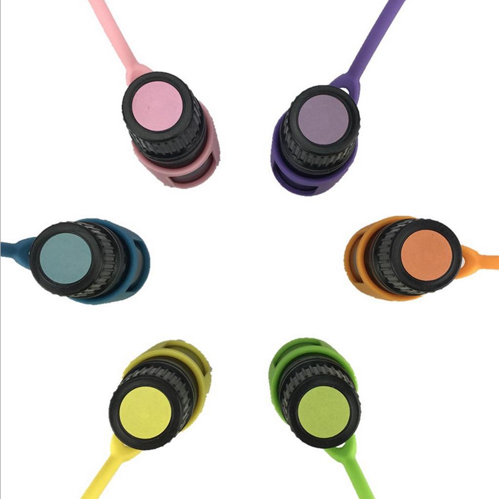 Silicone 5ml Roller Bottle Holder Sleeve Essential Oil Carrying Case Green