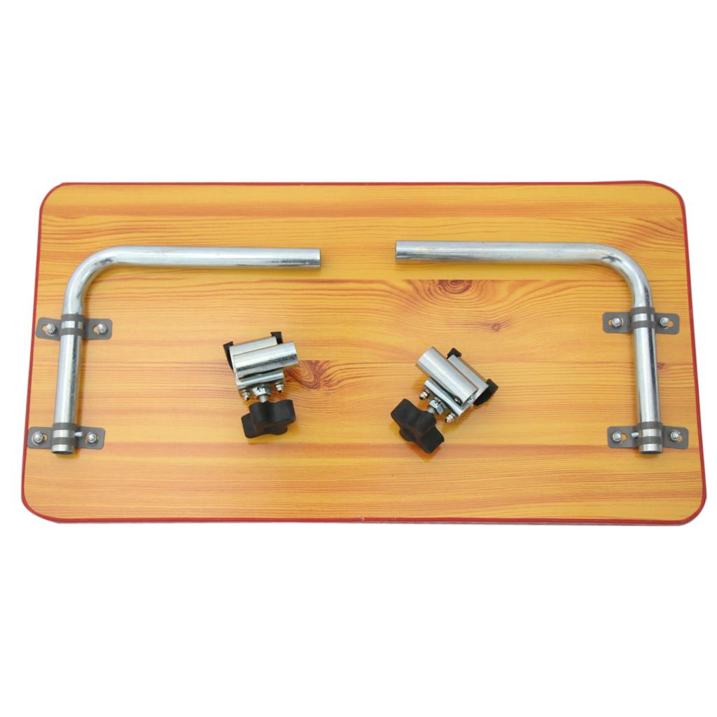 Durable Wood Wheelchair Lap Tray Wheelchair Table Desk for Eating Reading