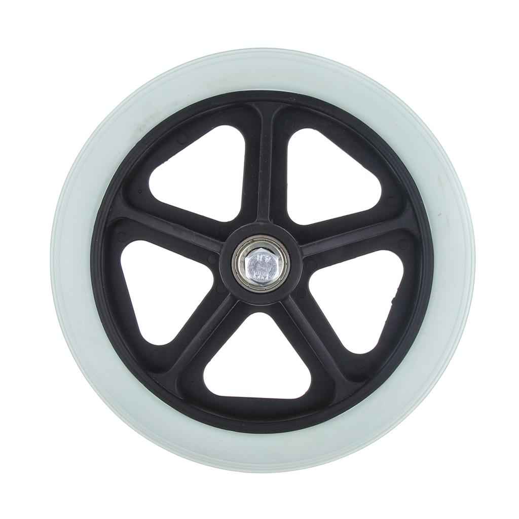 1pc 7" Wheelchair Replacement Front Wheel Smooth Castor Silent Supplies Grey