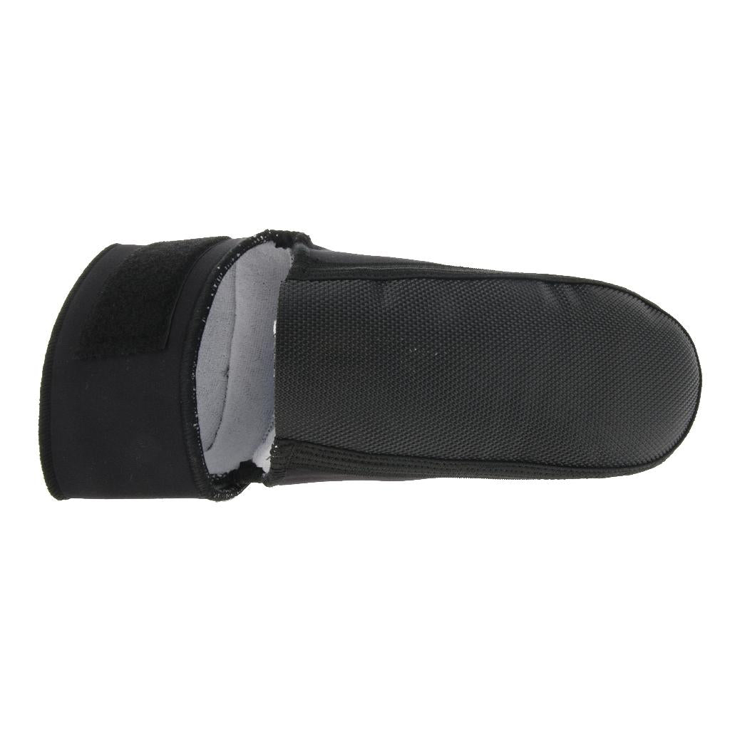 Plantar Fasciitis Night Splint Foot Drop Support Brace Stretch Belt M-Black