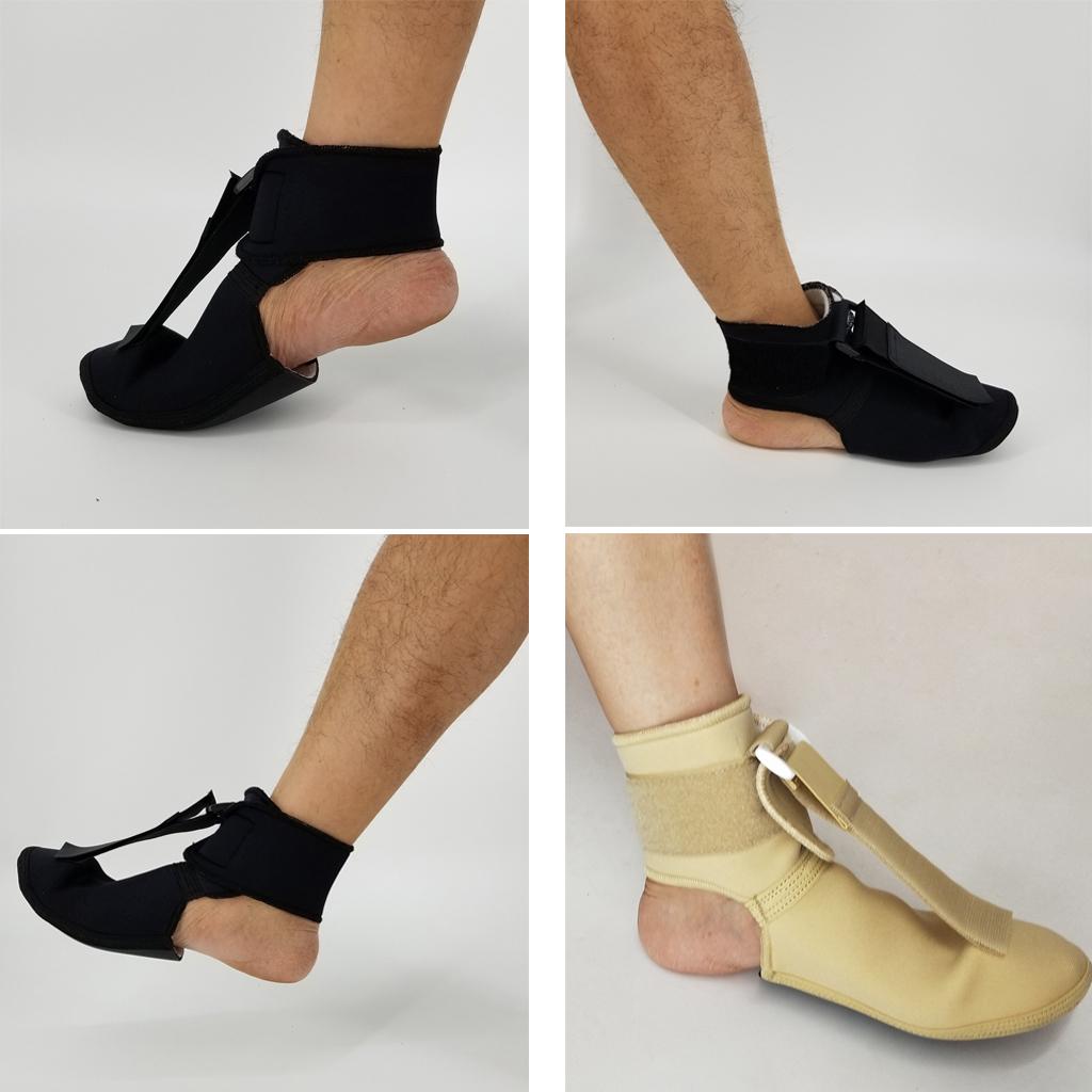 Plantar Fasciitis Night Splint Foot Drop Support Brace Stretch Belt S-Flesh