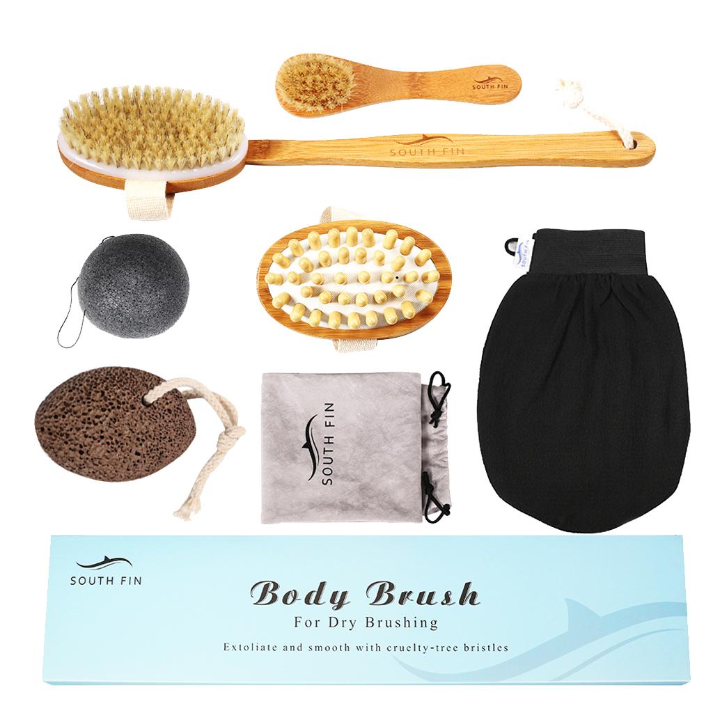 1 Set Brushing Body Brush Body Massage Brush for Cellulite Skin Care