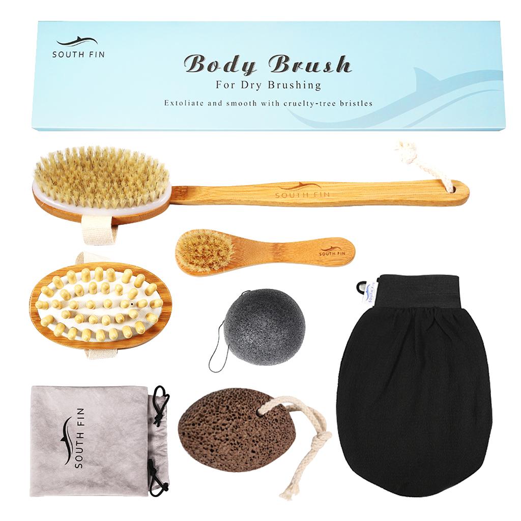 1 Set Brushing Body Brush Body Massage Brush for Cellulite Skin Care