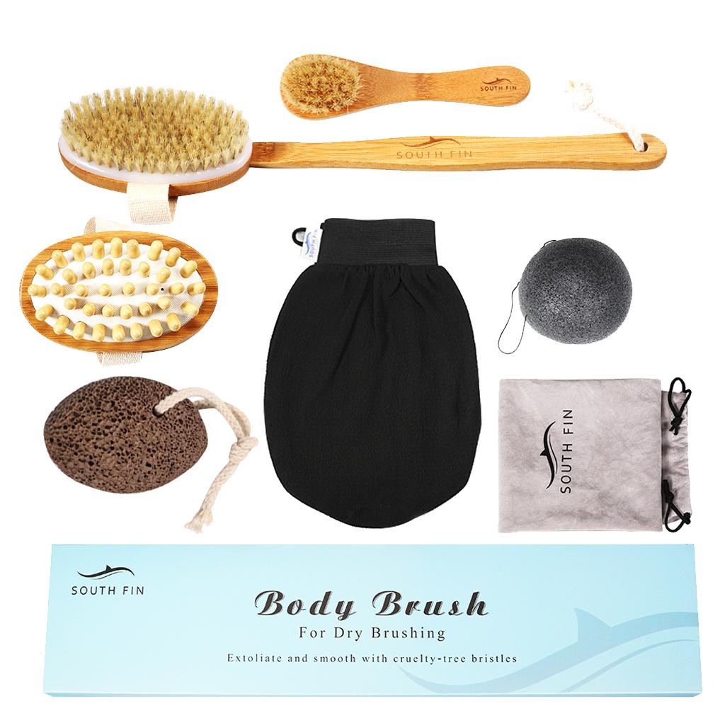 1 Set Brushing Body Brush Body Massage Brush for Cellulite Skin Care