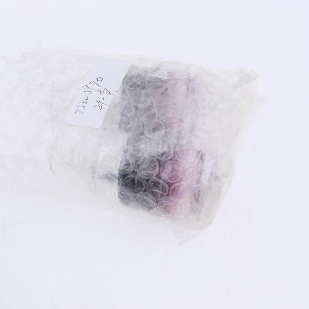 2Pcs 30ML Glass Perfume Bottle Pump Sprayer Makeup Vials Sliver Pump