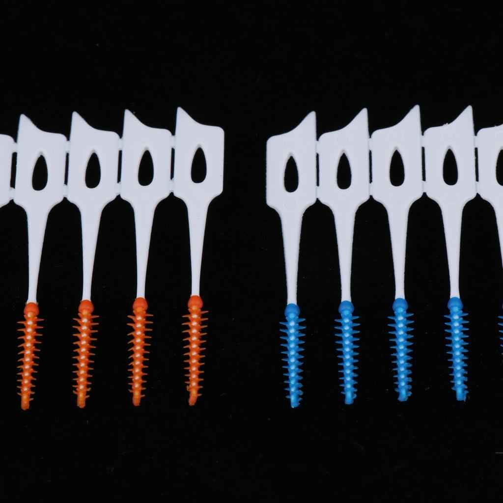 Interdental Cleaners (80 Pcs) Brushes Between Teeth, Tooth Cleaning Brush, Deep Clean Toothpicks