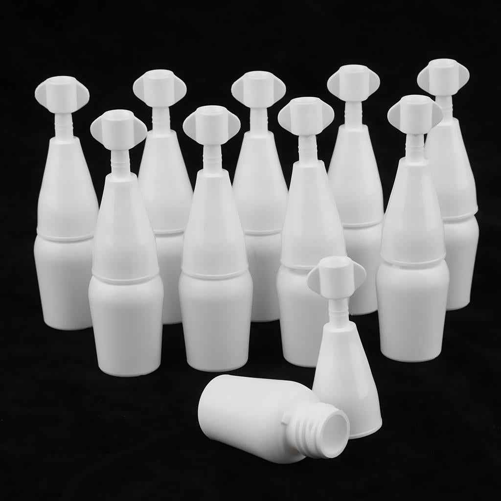 10 Pieces Liquids Dropper Bottles Travel Empty Squeezable Container 5ML