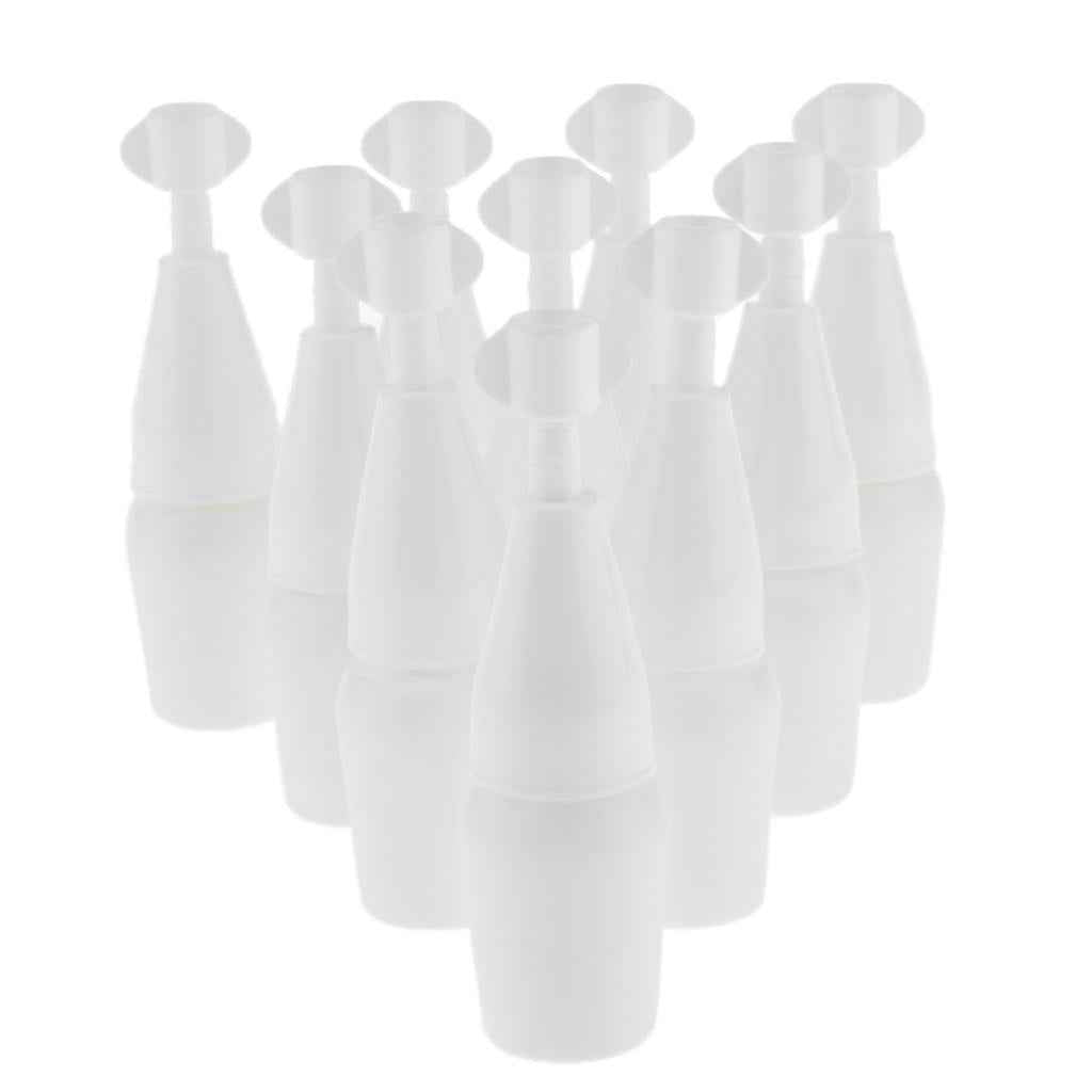 10 Pieces Liquids Dropper Bottles Travel Empty Squeezable Container 5ML