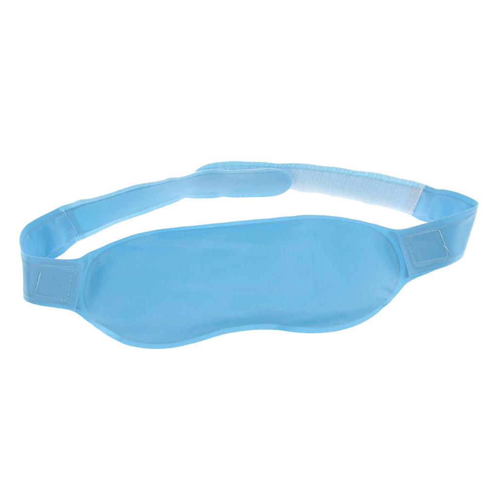 Gel Cooling Eye Mask Cold Pack Warm Heat Soothing Eye Fatigue Therapy