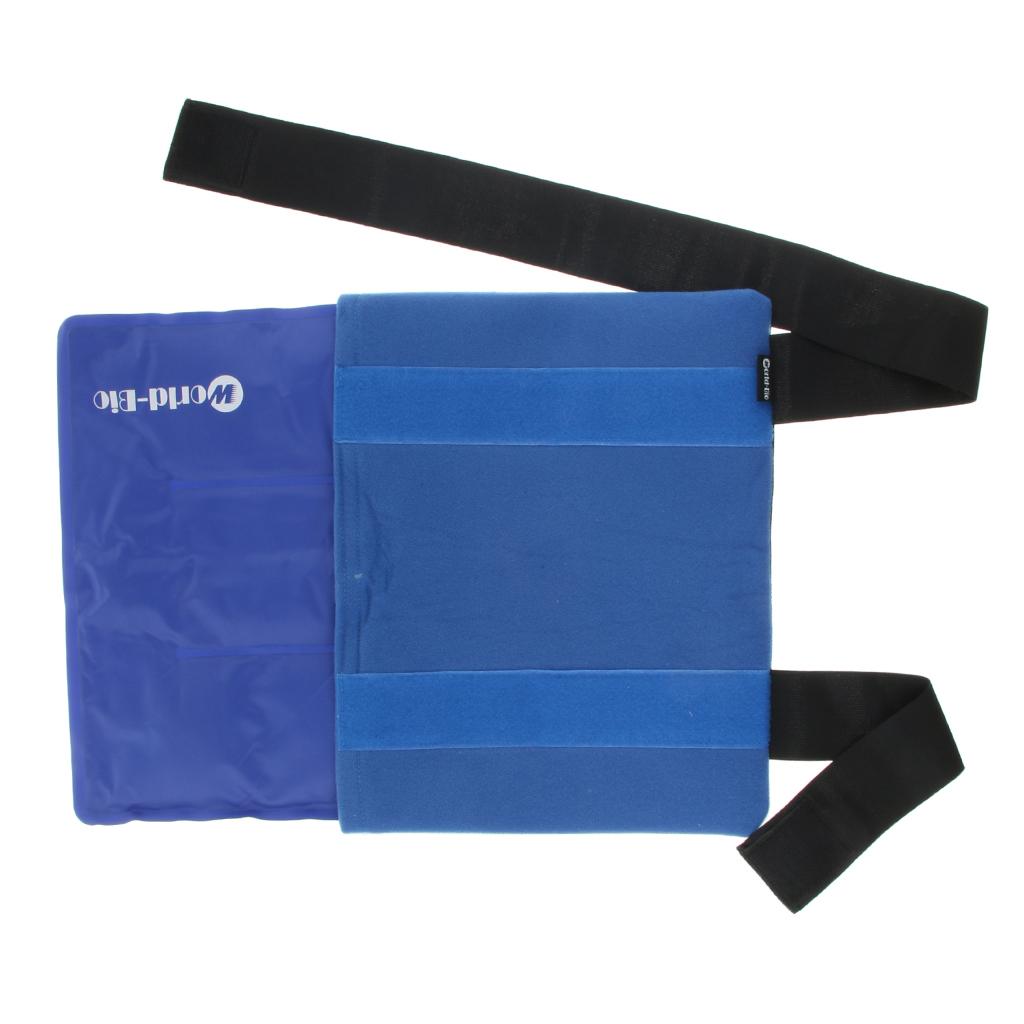 Hip Shoulder Knee Waist Back Flexible Ice Pack Wrap for Hot Cold Therapy