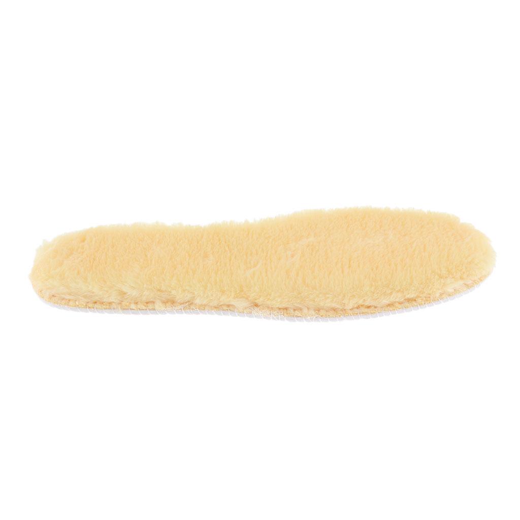 Warm Fleece Insoles Inserts for Kids Women Shoes Boots Slippers XL