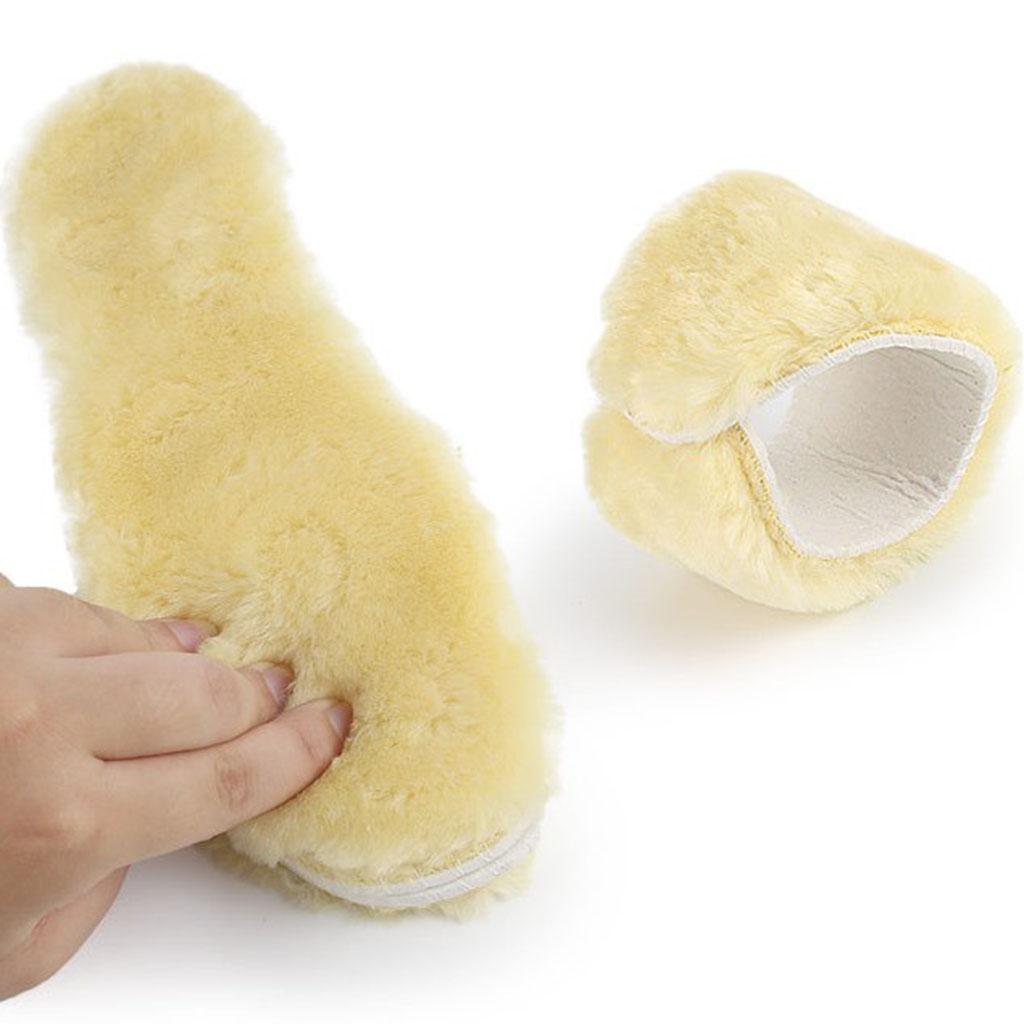 Warm Fleece Insoles Inserts for Kids Women Shoes Boots Slippers XL
