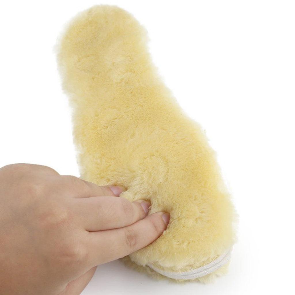 Warm Fleece Insoles Inserts for Kids Women Shoes Boots Slippers XL