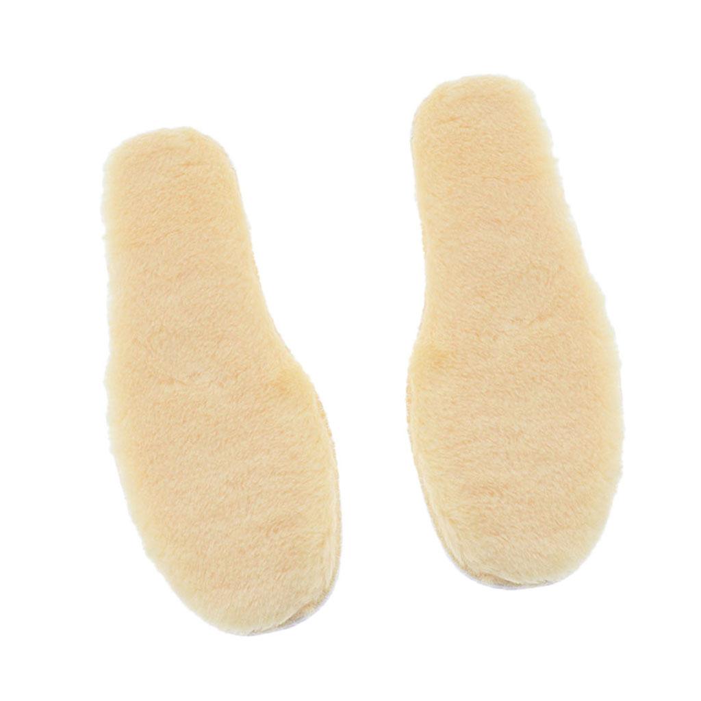Warm Fleece Insoles Inserts for Kids Women Shoes Boots Slippers XL