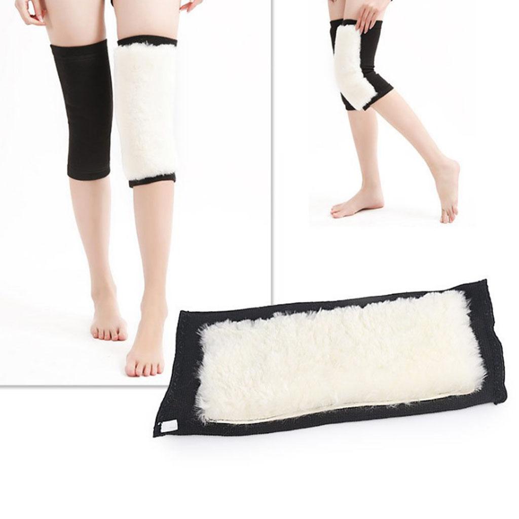 1 Pair Women Men Knee Sleeves Thermal Kneecap Protector Leg Warmer Wrap XL