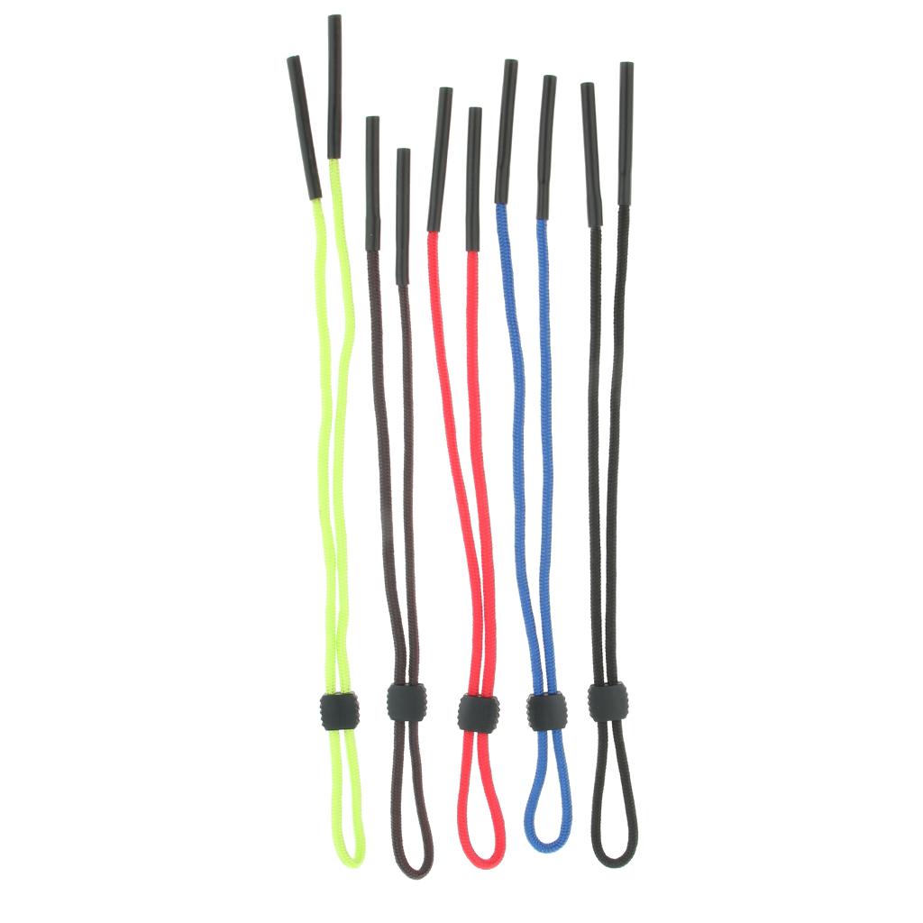 5x Adjustable Anti-slip Sunglasses Strap Glasses Neck Cord Eyewear Retainer