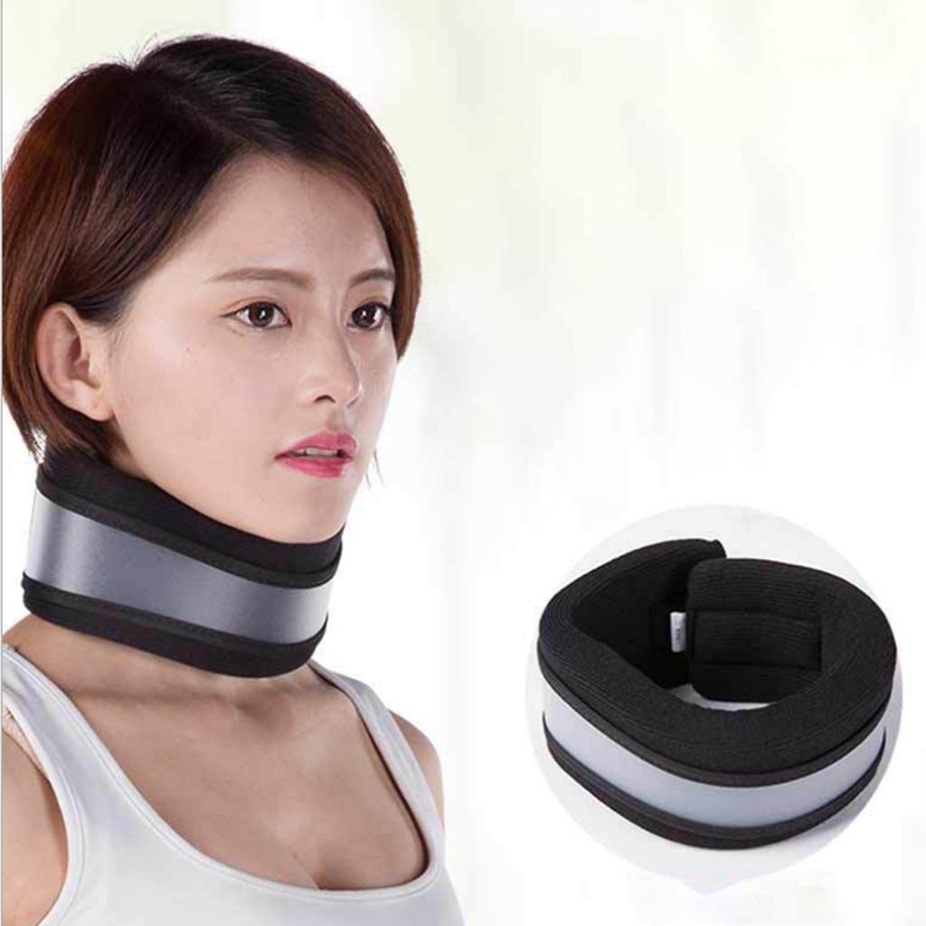 Cervical Collar Foam Neck Brace Belt Support Shoulder Relax PainRelief Black