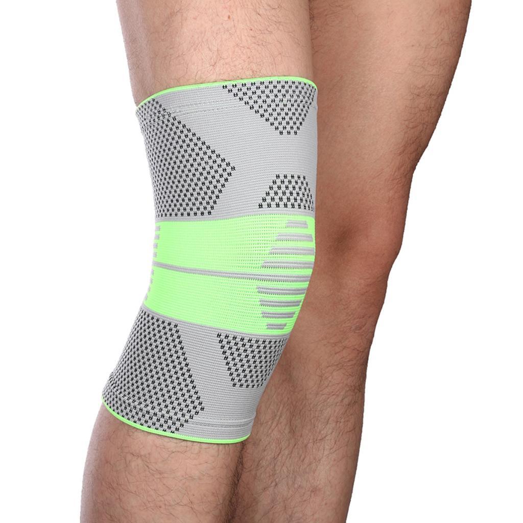 Warm Knee Brace Breathable Support Compression Sleeve fo Joint Pain Relief L