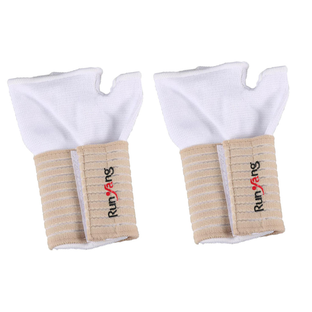2x Universal Wrist Brace Support Strap Band Forearm Wrap Bandage Wristband M