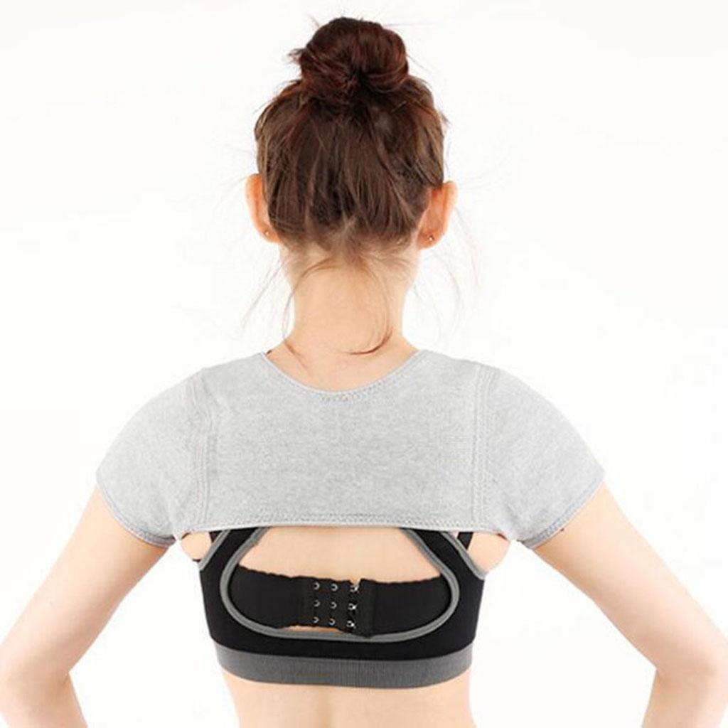 Winter Warm Double Shoulder Support Brace Protector Shoulder Guard Wrap L