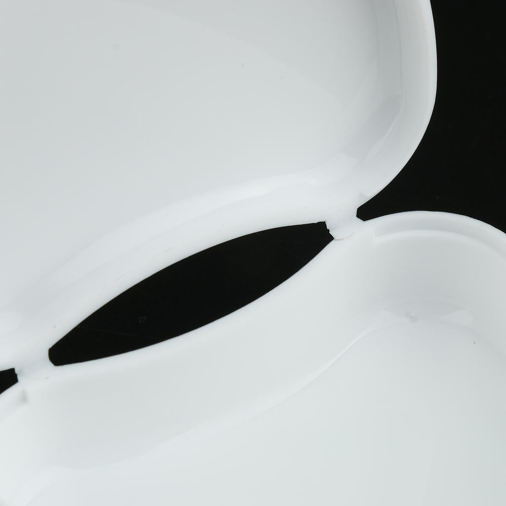 2x Mouth Guard Case Orthodontic Retainer Box Denture Storage Container White