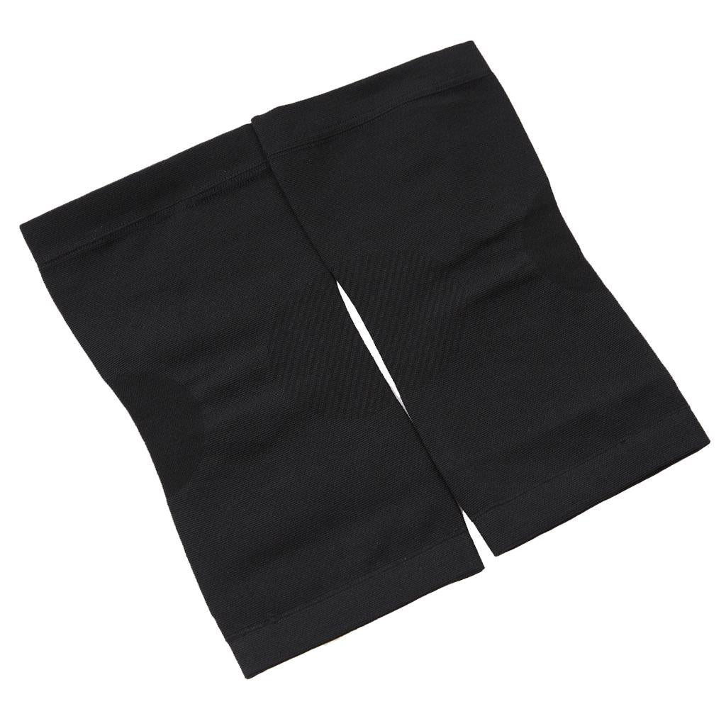 1 Pair Warm Sports Elbow Brace Compression Support Sleeves Arm Braces M