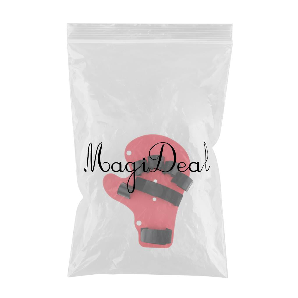 Finger Orthotics Fingerboard Splint Brace Hand Wrist Training Support Red