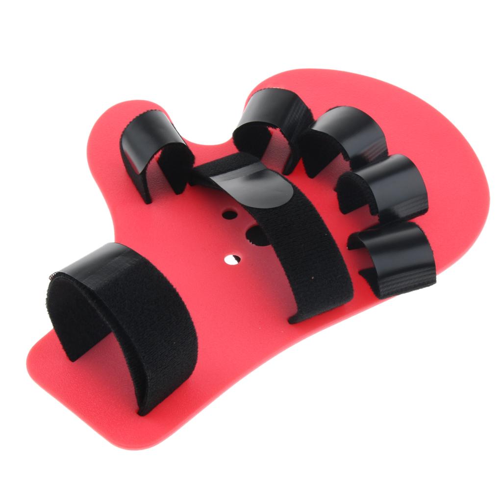 Finger Orthotics Fingerboard Splint Brace Hand Wrist Training Support Red